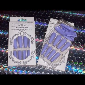 💜💜Matte Lavender Press On Nails 💜💜